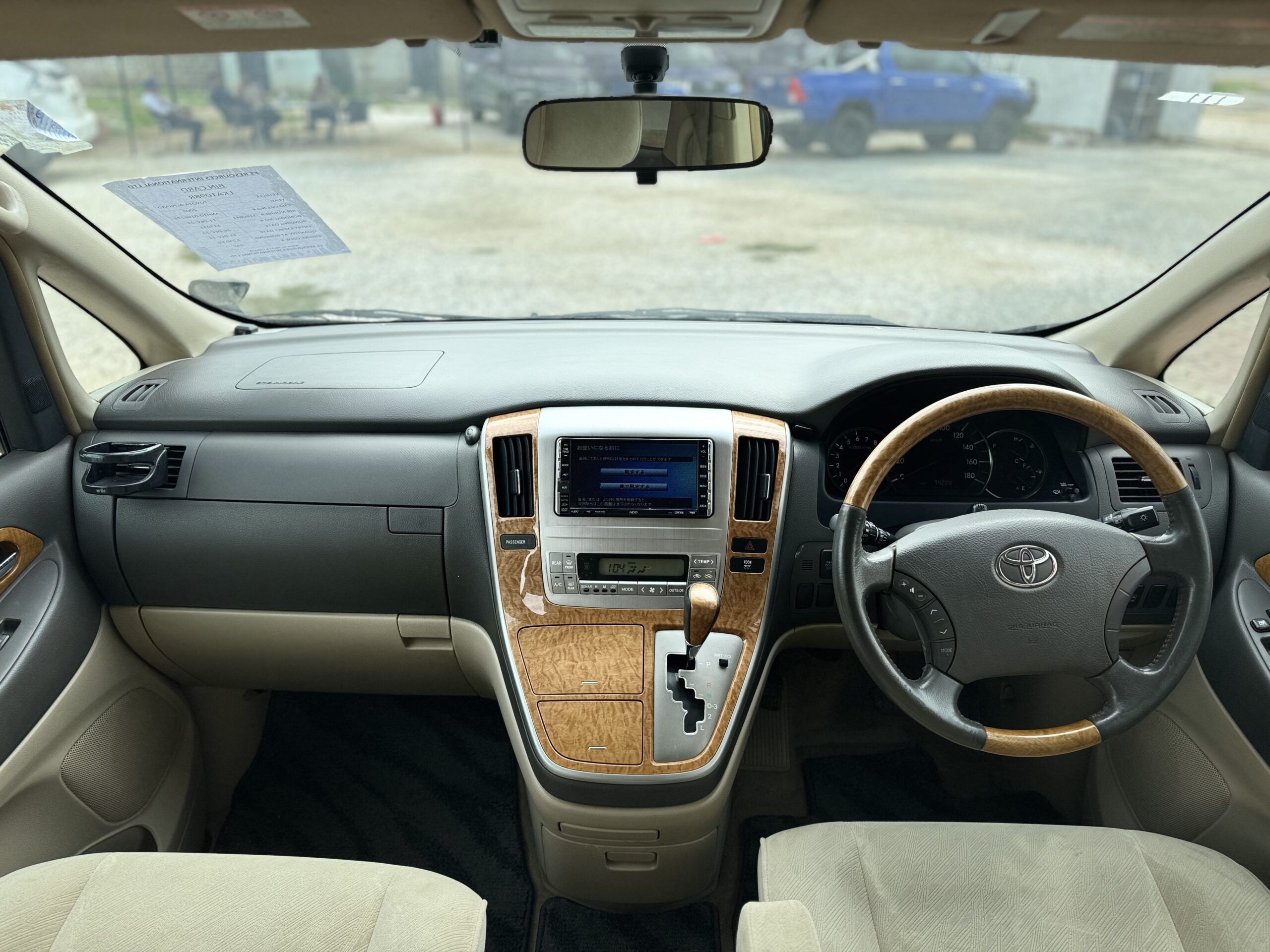 2008 TOYOTA ALPHARD