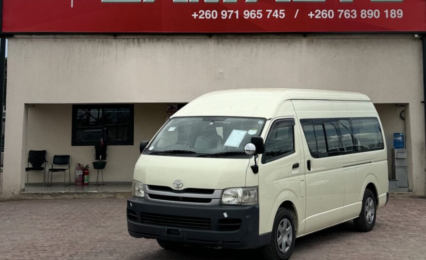 2008 TOYOTA HIACE