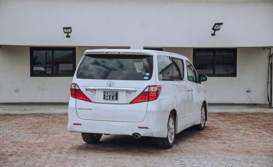2010 TOYOTA ALPHARD
